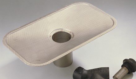 Filtro perforado para lavavajillas fabricado por RMIG